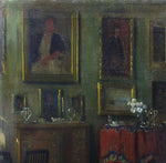 IMPORTANT Oil Painting, 1900-07 Interior, American Impressionist Frederick VEZIN