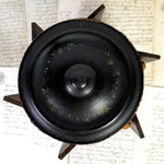 Antique French Mechanical Carousel Style Cigar Caddy or Presenter, Bird & DragonFly