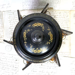 Antique Napoleon III Mechanical Carousel Style Cigar Caddy or Presenter, Chinoiserie