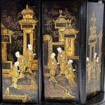 Antique Napoleon III Mechanical Carousel Style Cigar Caddy or Presenter, Chinoiserie