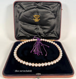 Antique Loose 8 + mm Akoya Pearls, 46 in All and 16" Long Strand, Need to be Strung, 8mm