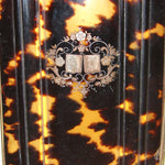 Antique French Cigar Case, Necessaire in Fine Tortoise Shell Pique - Tortoiseshell