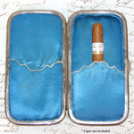 Quality Antique French Tortoise Shell Cigar or Spectacles Case, Original Interior