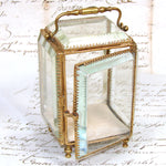 Antique French Napoleon III Pocket Watch Casket or Display, a Miniature Vitrine