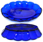 Antique French Napoleon III 15.25” Tall ‘Vide Poche’, Jewelry or Trinket Dish, Raised Enamel Decoration