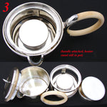 Rare Antique French Portable Traveling Tea & Coffee Service by Gustave Keller, Paris