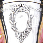 Antique French Sterling Silver Mint Julep, Wine Cup, Tumbler or “Timbale”, Ornate Bas Relief