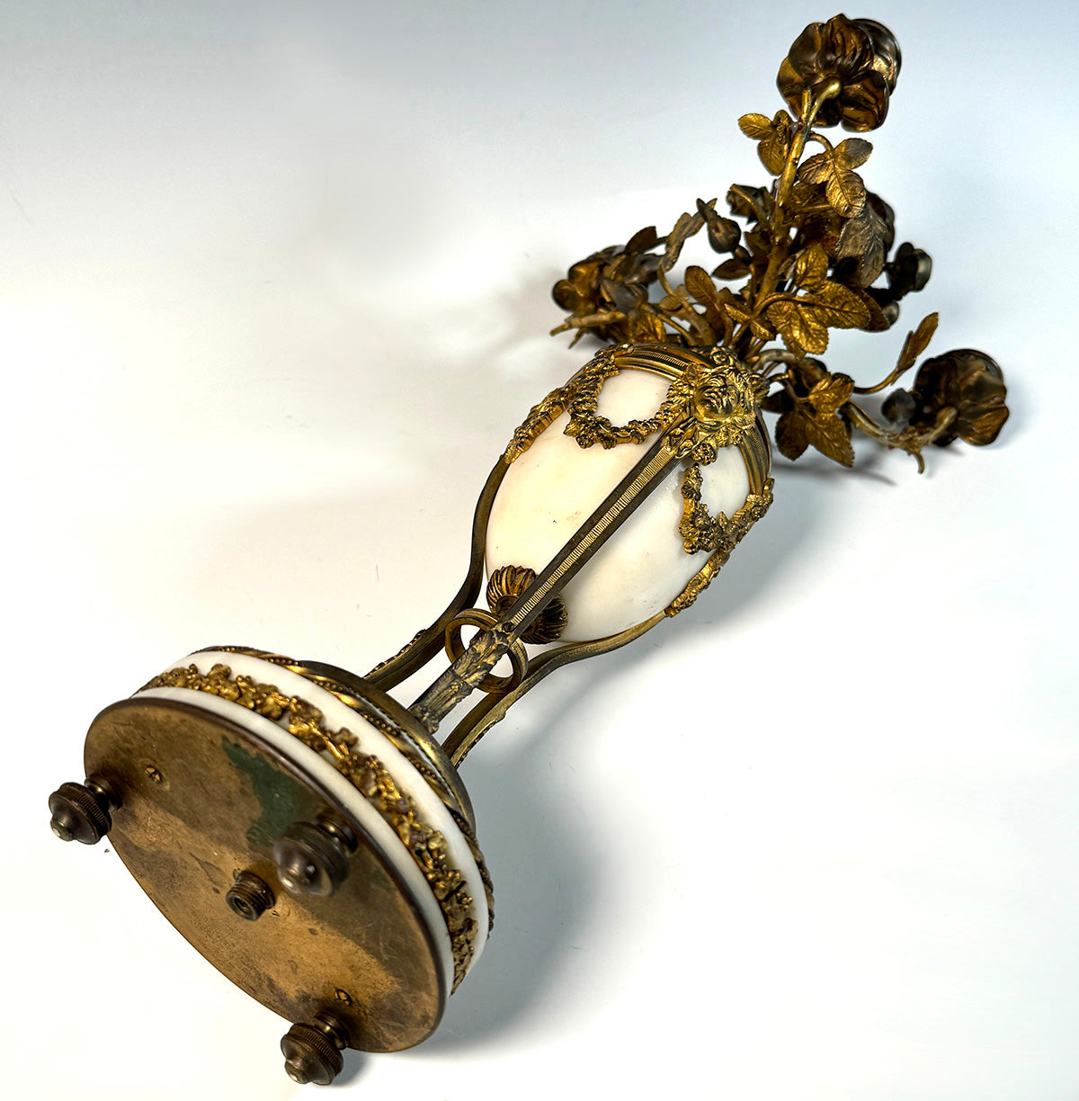 Fabulous Antique French 4-Branch Candelabra Candelabrum, Candle Holder Centerpiece, Neoclassical