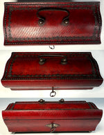 Rare Antique French Napoleon Era Palais Royal Sewing Etui, Box, Mother of Pearl Tools w 18k Gold