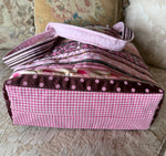 Brand New Darling Tote Bag Made up of Ribbons, Including Official Hermés Brown Logo Ribbons