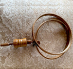 Antique French Embroidery Wood Hoop, Table Clamp Style, 10" Working Area