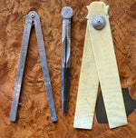 RARE Large 18th Century French Shagreen Necessaire, Traveler's Etui, 15 Tools, Eating to Drafting, Nutmeg Grater