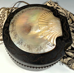 Antique 18th Century to early 1800s French Palais Royal Sewing Box, Mother of Pearl Shell, no Tools - Refit