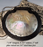 Antique 18th Century to early 1800s French Palais Royal Sewing Box, Mother of Pearl Shell, no Tools - Refit