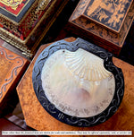 Antique 18th Century to early 1800s French Palais Royal Sewing Box, Mother of Pearl Shell, no Tools - Refit