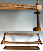 Antique 19th Century French Embroidery or Needlework Lathe-turned Frame for Tabletop or Laptop