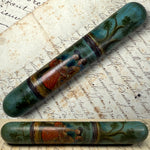 Fine Antique French Billet Doux, Love Notes Etui via Courier c.1750, Marie Antoinette's Vernis Martin Decorative Favorite