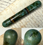 Fine Antique French Billet Doux, Love Notes Etui via Courier c.1750, Marie Antoinette's Vernis Martin Decorative Favorite