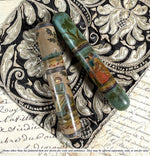 Fine Antique French Billet Doux, Love Notes Etui via Courier c.1750, Marie Antoinette's Vernis Martin Decorative Favorite