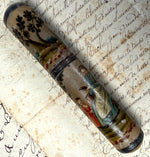 Antique French Billet Doux, Love Notes Etui for Courier Delivery in c.1750, Marie Antoinette's Vernis Martin Style