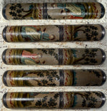 Antique French Billet Doux, Love Notes Etui for Courier Delivery in c.1750, Marie Antoinette's Vernis Martin Style