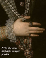 Heavy 14k, 16k Antique Gold Bracelet or Necklace Clasp 14.67 Grams plus Ruby or Garnets, Georgian to Victorian