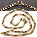 Fine Vintage or Estate 18k Gold Necklace, 15" Chain with "750" Hallmarks, 3.76gm