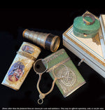 Antique French 6-Draw Opera Glass, Telescope, Monocular, Napoleon Era Vernis Martin Barrel