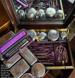 Boxed Set of Three Antique Belle Epoch Straight Razors – Diamondine Rud Herold, New York, Ivory and Tortoise Shell