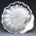 Vintage Gorham Sterling Silver Seashell Shaped Bon Bon or Condiment Dish, Vide Poche