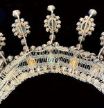 Stunning Antique French Diadem, Crown, Tiara #2  in Huge Paste Gems, Made for a Wedding