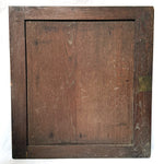 Antique Victorian 25" Carved Architectural Furniture Door, Panel: Hunt Theme Game Bird Figure