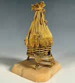 Rare 18th Century French Palais Royal Beehive Etui, Box, Casket, Coffret for Scent Bottle or Candle