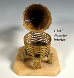 Rare 18th Century French Palais Royal Beehive Etui, Box, Casket, Coffret for Scent Bottle or Candle