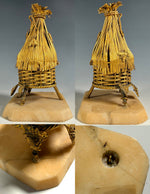 Rare 18th Century French Palais Royal Beehive Etui, Box, Casket, Coffret for Scent Bottle or Candle