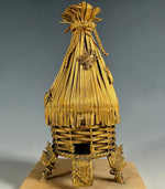Rare 18th Century French Palais Royal Beehive Etui, Box, Casket, Coffret for Scent Bottle or Candle