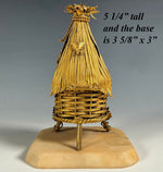 Rare 18th Century French Palais Royal Beehive Etui, Box, Casket, Coffret for Scent Bottle or Candle