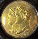 Antique French Commemorative Portrait Snuff Box, c.1810 Marriage of Napoleon and Marie Louise