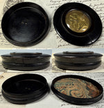 Antique French Commemorative Portrait Snuff Box, c.1810 Marriage of Napoleon and Marie Louise