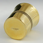 Elegant Antique French PUIFORCAT 18k Gold on Sterling Silver Vermeil Cordial or Shot Glass