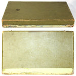 Antique French Sterling Silver 5pc Serving Utensil Set, Meat Carving & Salad Service, Orig. Box