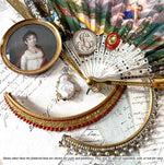 Antique Victorian 12k Gold Brooch, Carnelian Citrine and Seed Pearl, Excellent Quality and Condition