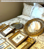 Fabulous Ornate Antique French Frame 24" x 20", Gesso on Wood c.1830s for Painting or Mirror