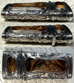 RARE 18th Century Antique French Vest Nécessaire, Etui Fine Sardonyx Agate, Silver, Complete with Original Tools