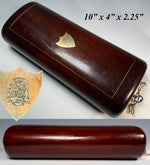 RARE Antique Napoleon Era Palais Royal Military Trousse d'Voyage, Vanity Set, Writer's Set, Razors, 25pc