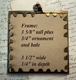 Antique 18th -Early 19th Century French Portrait Miniature Painting aprés Vigee LeBrum,  in Bronze Frame