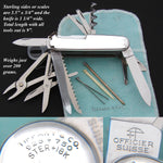 RARE Tiffany & Co. Sterling Silver & 18k Gold Victorinox "SwissChamp" or "Champion" Swiss Army Knife