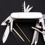 RARE Tiffany & Co. Sterling Silver & 18k Gold Victorinox "SwissChamp" or "Champion" Swiss Army Knife