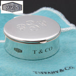 Vint. Tiffany & Co. Sterling Silver "1837 Makers Collection" Compass, Pristine w/ Original Felt Pouch