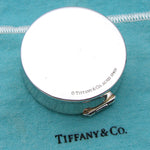 Vint. Tiffany & Co. Sterling Silver "1837 Makers Collection" Compass, Pristine w/ Original Felt Pouch